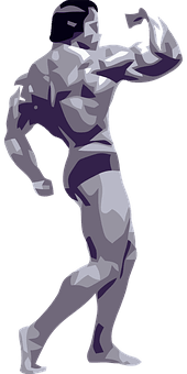 Arnold Schwarzenegger workout routine, Arnold's famous pose