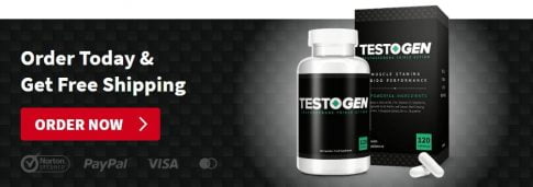 Best testosterone booster for men over 50, bottle of TestoGen
