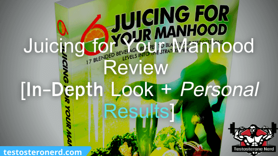 Juicing for your manhood review, book cover