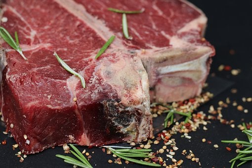 Top 4 foods for muscle gain, lean beef