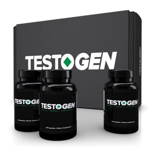 How does a testosterone booster work, a box and 3 bottles of TestoGen